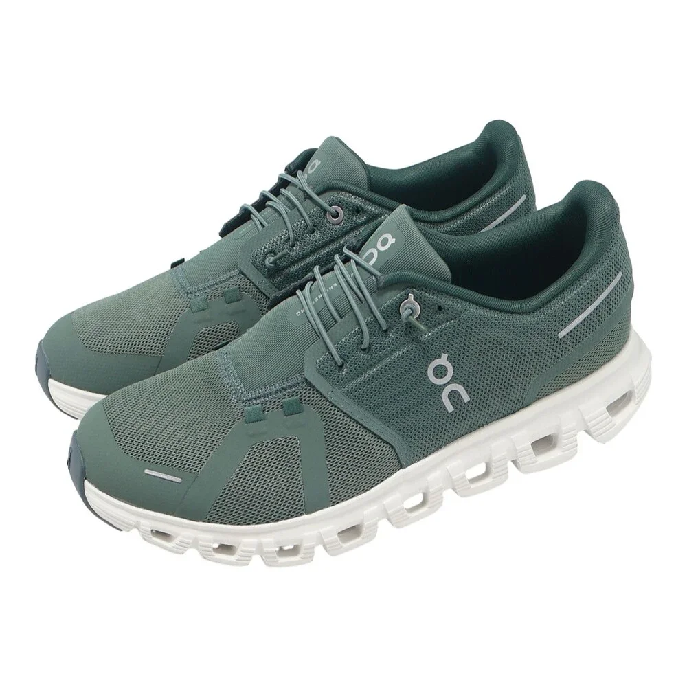 ON CLOUD MEN'S CLOUD 6 RUNNING ATHLETIC SNEAKERS NWOB 12.5 OLIVE EVERGREEN